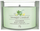 Qiri Yankee Candle Filled Votive Cucumber Mint Cooler, 37g, aromë kastraveci dhe menteje, jeshil