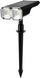 Lampë diellore kopshti WALLIE LED Solar 2‑in‑1, 2W, IP54, e zezë