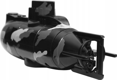 Lodër nëndetëse me telekomandë GadgetMonster R C Submarine, 27 MHz, bateri e futur, e zezë kamuflazh