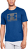 Спортска маица Under Armour Boxed Sportstyle M 1329581 400, со кратки ракави, за мажи, сина