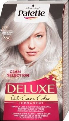 Ngjyrë flokësh Palette Deluxe Oil-Care, U71, gri