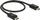 Kabllo USB DeLock, microUSB në microUSB, 0.3 m, e zezë