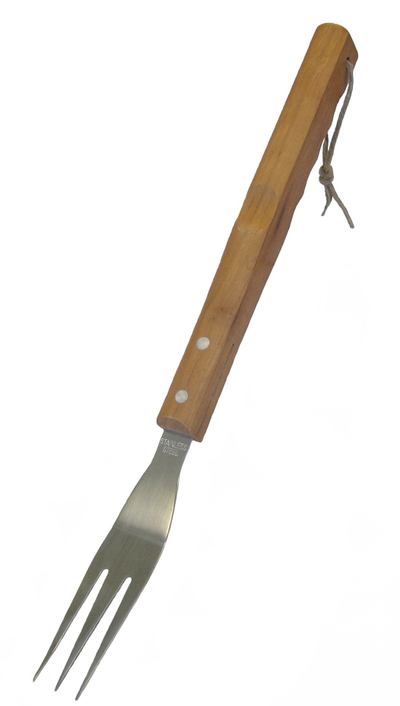 Shufër grilli Daksha, çelik inox, dorezë druri