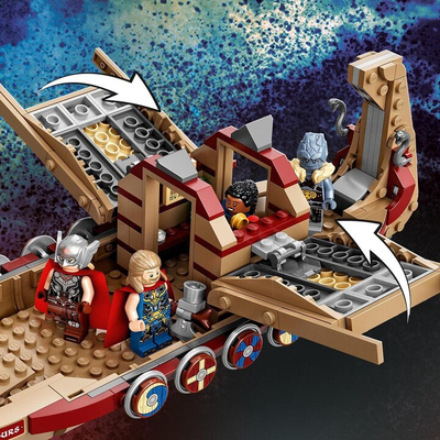 Играчка, LEGO® Marvel Super Heroes 76208, чамец со коза