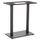 Bazë tavoline bari HM478.20, metal, 40x80x90 cm, gri matte