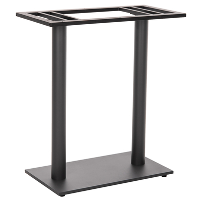 Bazë tavoline bari HM478.20, metal, 40x80x90 cm, gri matte