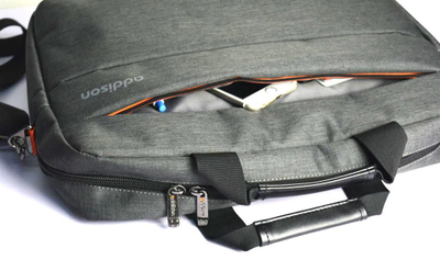 Çantë laptopi Addison Technology Middlebury, 15.6", gri e errët