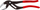 Këlmasa për sifona sanitare Knipex 81 01 250, hapje 25-80mm, dorezë antirrëshqitëse