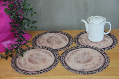 Set nape tryeze Bertoni Robina, 4 copë, 33 cm, poliestër