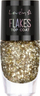 Shtresë përfundimtare Lovely Flakes Top Coat, 8ml, efekt metalik, ngjyrë ari