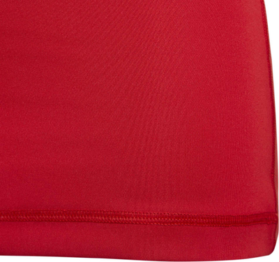 Bluzë kompresuese për kalamaj adidas Techfit Jr H23154, me mëngë të gjata, e kuqe
