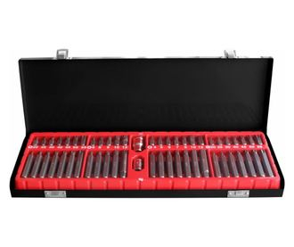 Set bitash HEINNER 54 pjesë CR-V, çelik chrome vanadium