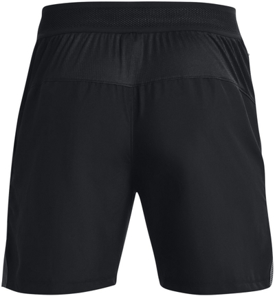 Спортски шорц Under Armour Accelerate за мажи, еластичен појас, лесен материјал, црни