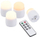 Dritë dekorative LED Securit Amsterdam, set 4 copë, dritë e ngrohtë, të bardha