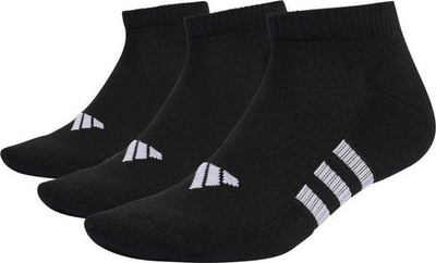 Çorape sportive adidas, set me 3 palë, me jastekë, të zeza