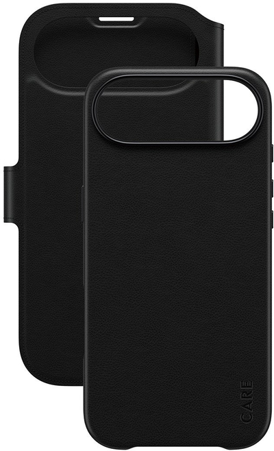 Kapak telefoni PanzerGlass Feature Case Tango, me portofol dy në një, MagSafe, për iPhone Air, i zi