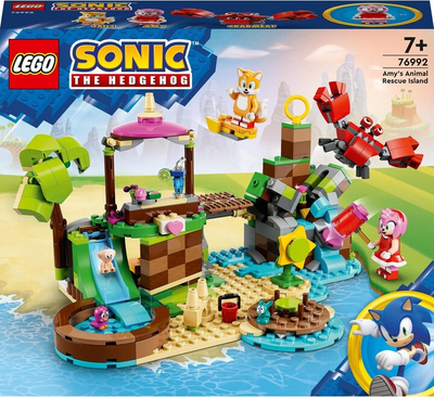 Set LEGO® Sonic the Hedgehog™ 76992 Amy's Animal Rescue Island, 388 pjesë