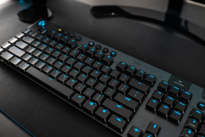 Tastierë Logitech G915 Lightspeed, GL Clicky, US, e zezë
