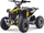 ATV për kalamaj Renegade Hiperfect 110cc, me benzinë, 50 km/h, i verdhë