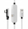 Kabllo Syntech Fast Charging Link për Meta Quest, 5m, USB 3.0, e bardhë