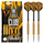 Shigjeta dart Harrows Club Brass Steeltip, trup bronzi, bosht najloni, shumëngjyrëshe