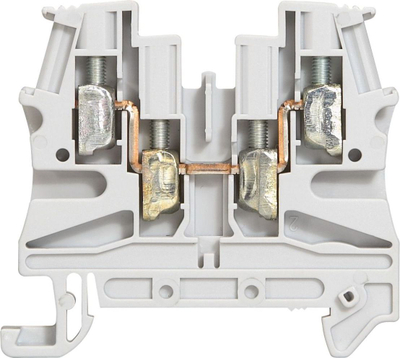 Terminal shine Legrand VIKING 037169, 2 përçues, 4mm², gri