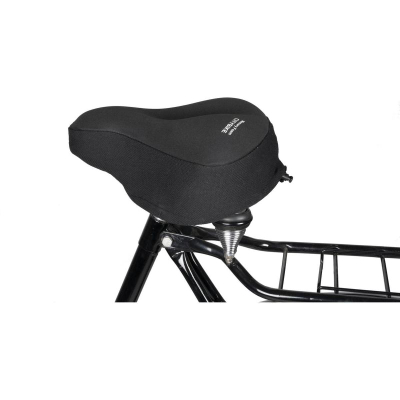 Mbulesë sedilje biçiklete Dunlop Citybike, Memory Foam, 26x23.5cm, e zezë