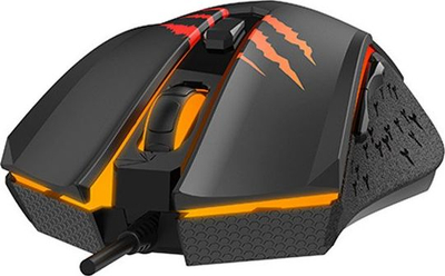 Играќки глушец Havit MS1027, 2400DPI, виножито LED, црн