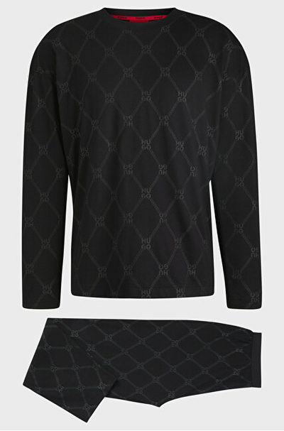 Pizhama për meshkuj HUGO BOSS mHB1286, të zeza