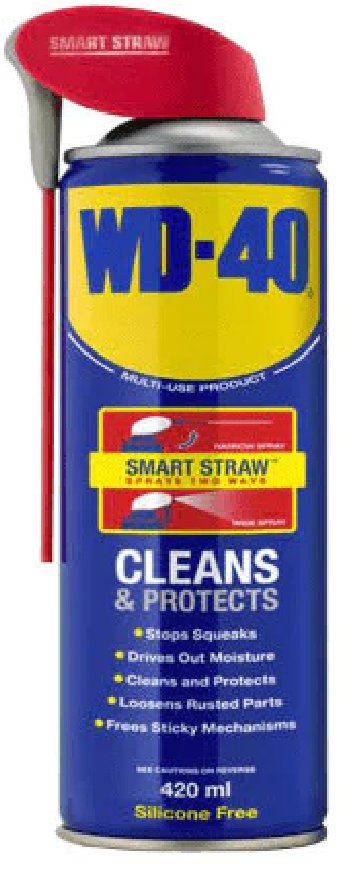 Lubrifikant sprej WD-40 Smart Straw 2 Ways, 420mL, për shumë punë
