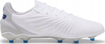Këpucë futbolli Puma KING Match FG AG, burra, të bardha
