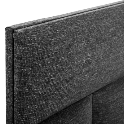 Shtrat SOLEDAD, stof, 150×200 cm (HM644.01), gri