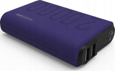 Power bank Ultron RealPower 333647, 20000 mAh, 18W, blu navy