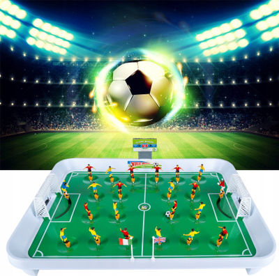 Tavolinë futbolli me susta, 22 lojtarë, 53x37x13 cm, shumëngjyrëshe