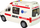 Lodër ambulancë Leantoys, me friksion, drita dhe zëra, me shumë ngjyra