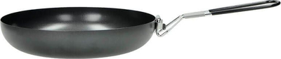 Tigan kampi Fox Outdoor, 24 cm, me dorezë palosëse, çelik inox