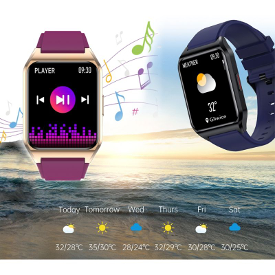 Smartwatch Rubicon RNCE89, 1.69", IP67, i zi