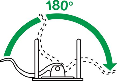 Dosje mekanike Leitz 180°, A4, 80mm, e gjelbër