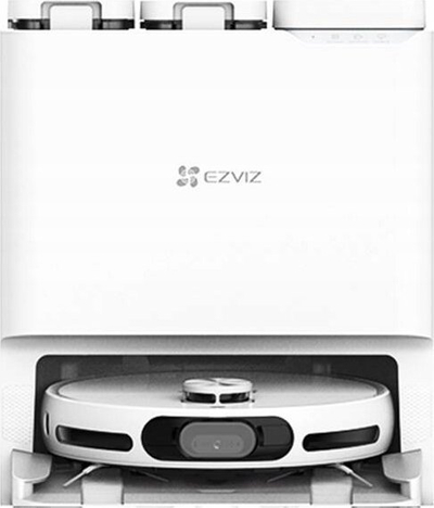 Робот правосмукалка EZVIZ RS20 Pro, LiDAR, самостојно празнење, сива