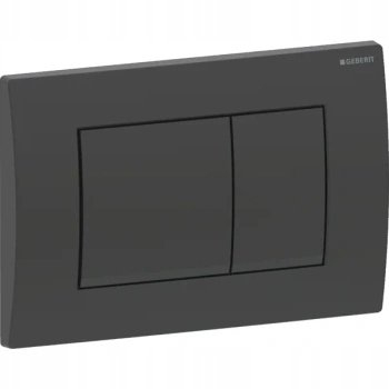 Pllakë shkarkimi Geberit DELTA20, me dy butona, black matte