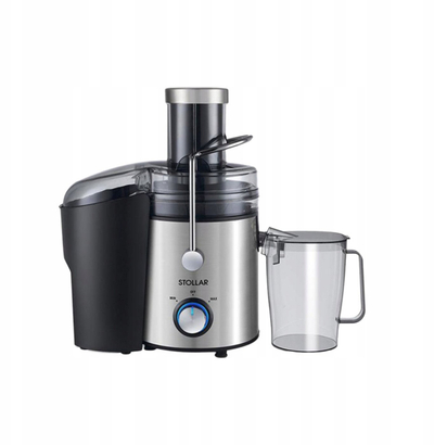 Shtrydhëse frutash Stollar JES650, 800W, 1.1L, argjend