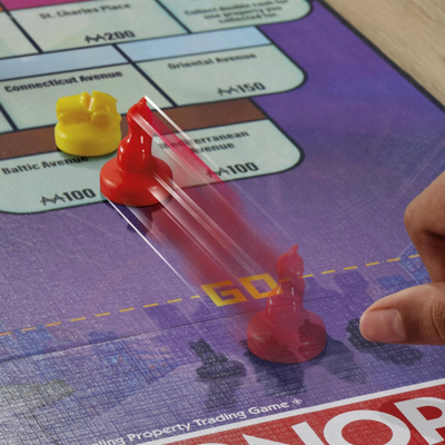 Lojë tavoline Hasbro Monopoly Knockout, familjare, për 2 deri në 8 lojtarë, shumëngjyrëshe