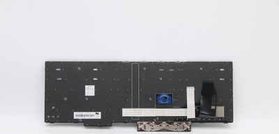 Tastierë Lenovo 5N20V78025 për laptop, pjesë origjinale, me layout standart, e zezë