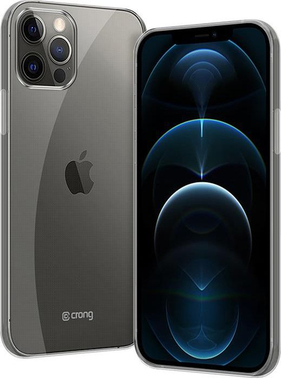 Kapak telefoni Crong Crystal Slim Cover për iPhone 12 Pro Max, i tejdukshëm