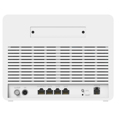 Router WiFi4 me SIM, 300Mbps, 4 porta 10/100, i bardhë