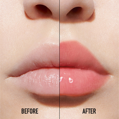 Сјај за усни DIOR Dior Addict Lip Maximizer, ефект на зголемен волумен, проѕирна розова