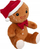 Dekor natal Gingerbread Feeric Christmas, pelush me kapelë Babagjyshi, 25cm, kafe
