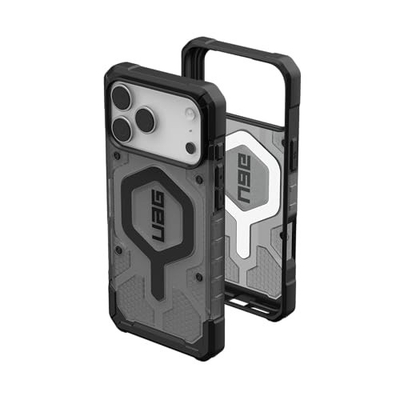 Mbulesë telefoni UAG Pathfinder Clear për iPhone 17 Pro Max, MagSafe, rezistencë ushtarake, gri e zezë