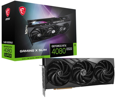 Kartelë grafike MSI GeForce RTX 4080 SUPER Gaming X Slim 16GB GDDR6X