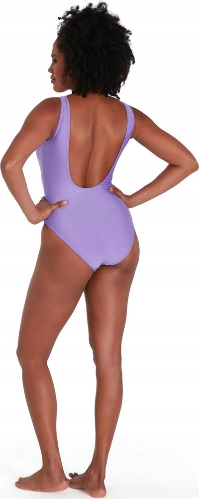 Kostum banje Speedo Logo Deep U Back, njëpjesësh, për goca, lejla
